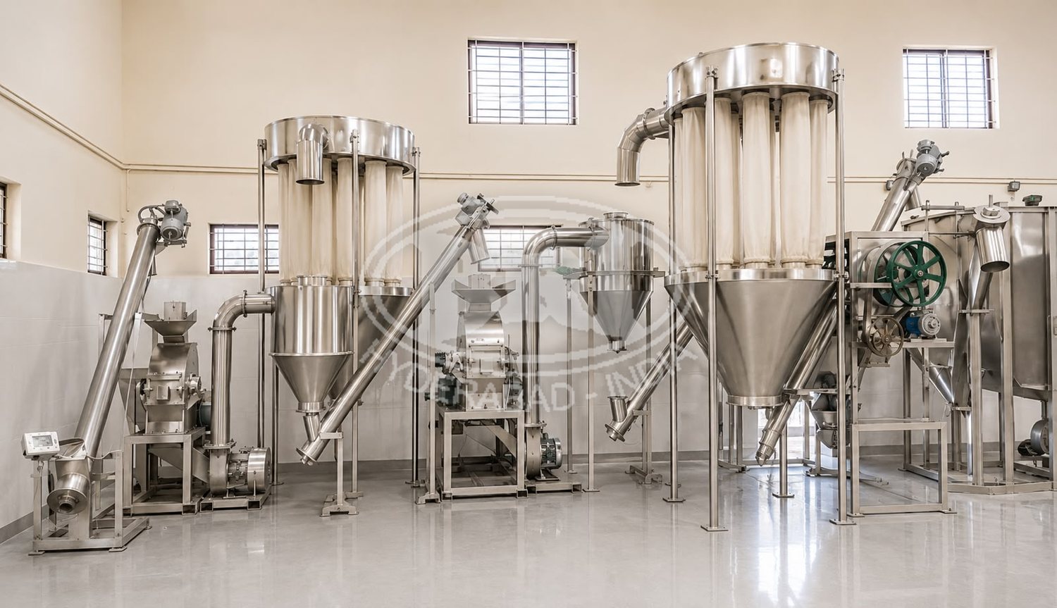 Two-operation mix spices plant · SS 304