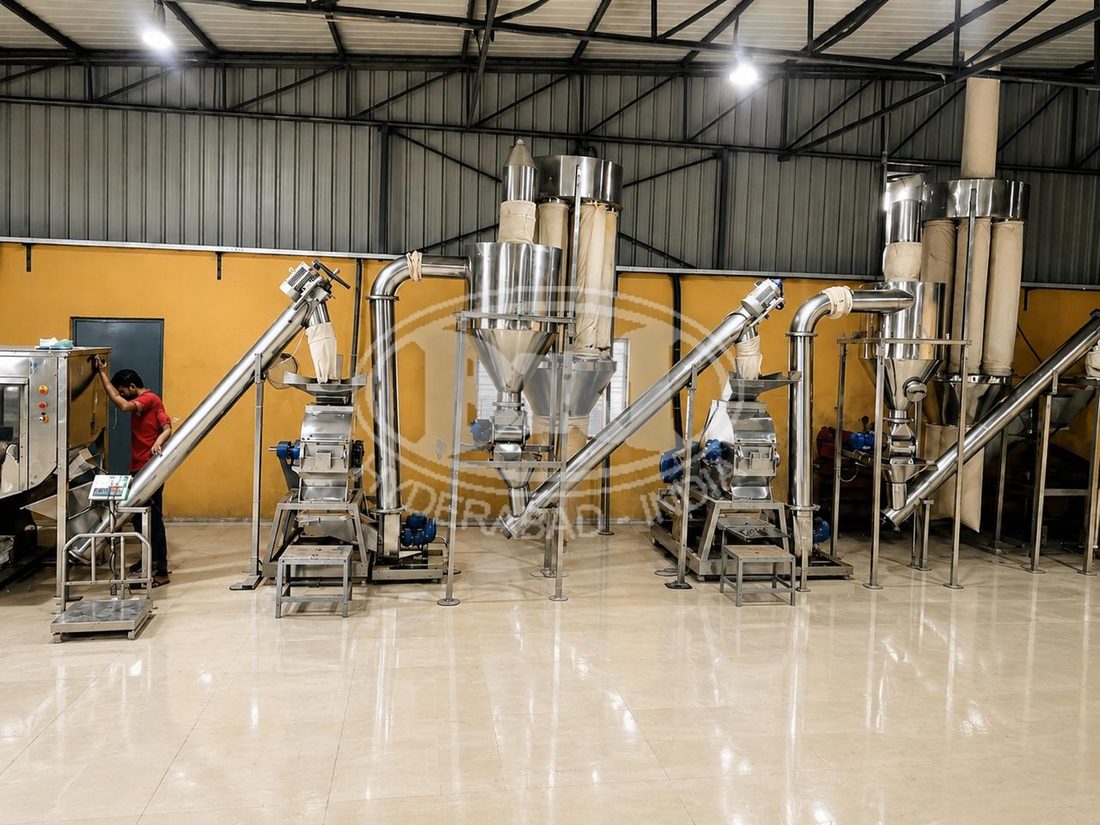 2 Operation Pure Stainless Steel Plant for Masala