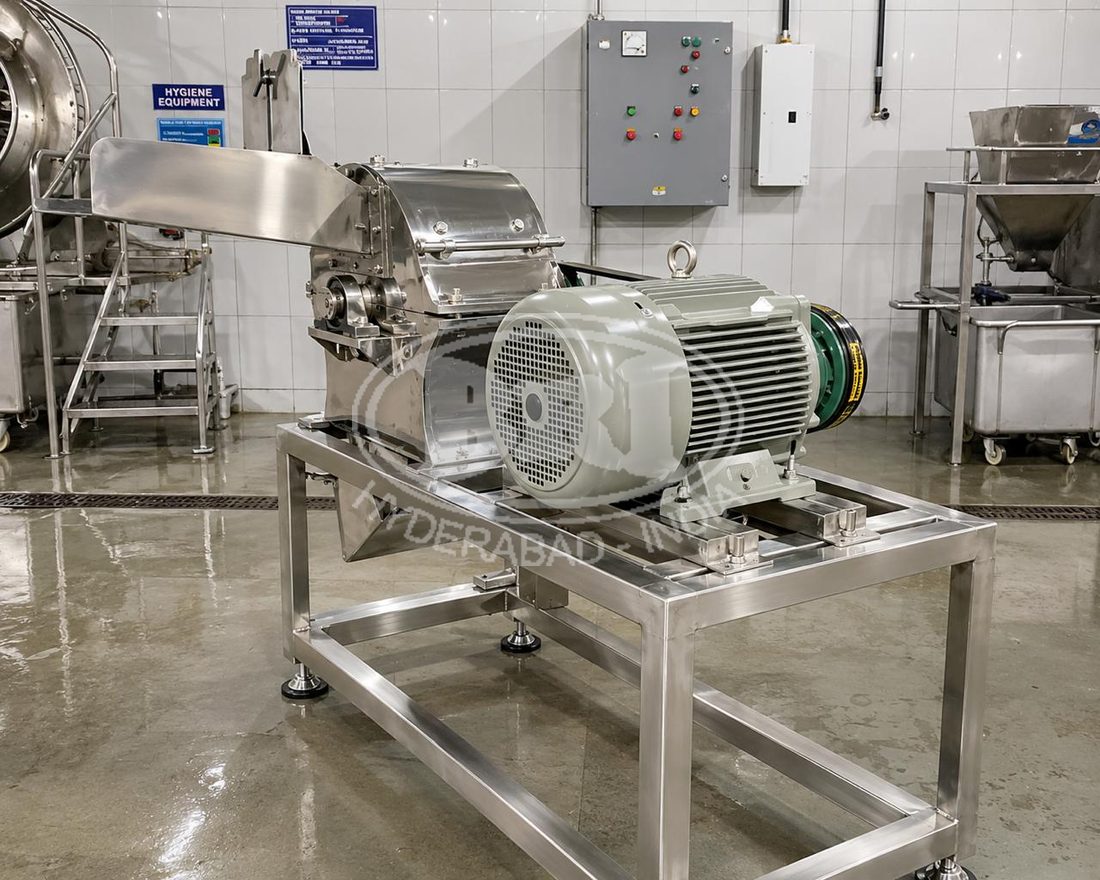Ginger Garlic Paste Machine — Alternate Build