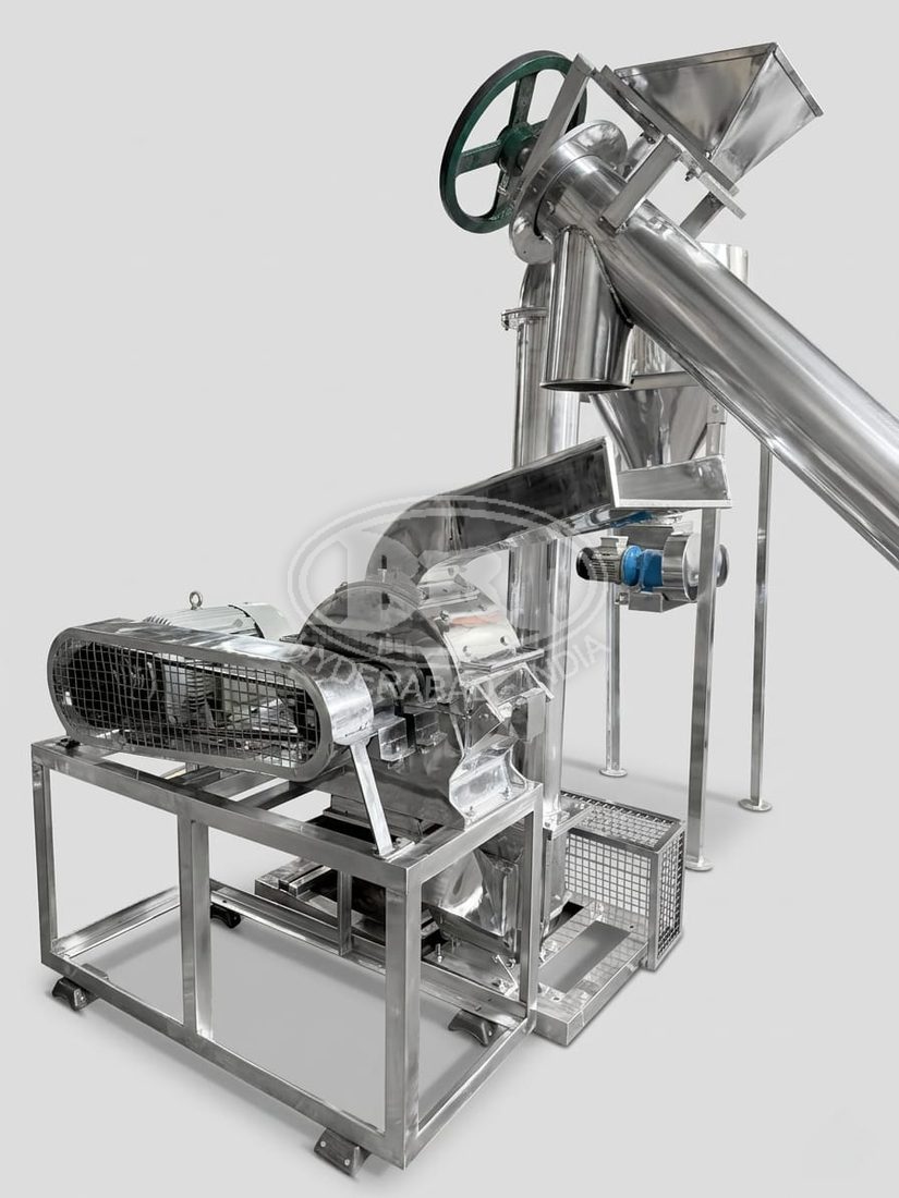 Sugar Grinding Machine in Pure Stainless Steel 316 Grade — Alternate Build